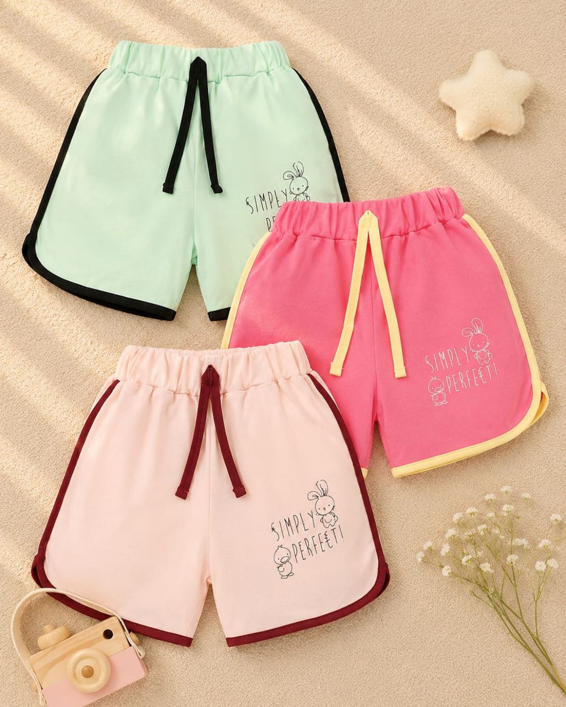 Simply Perfect Cotton Shorts – Pack of 3