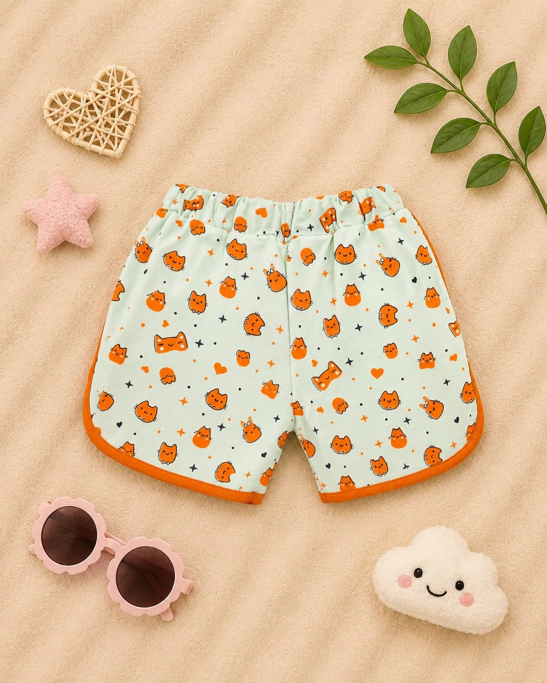 Fun Printed Cotton Shorts – Pack of 3