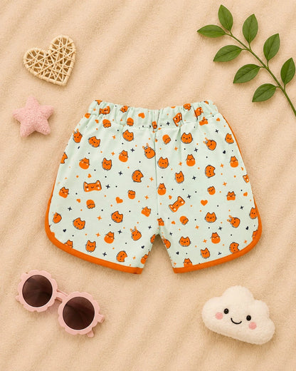 Fun Printed Cotton Shorts – Pack of 3