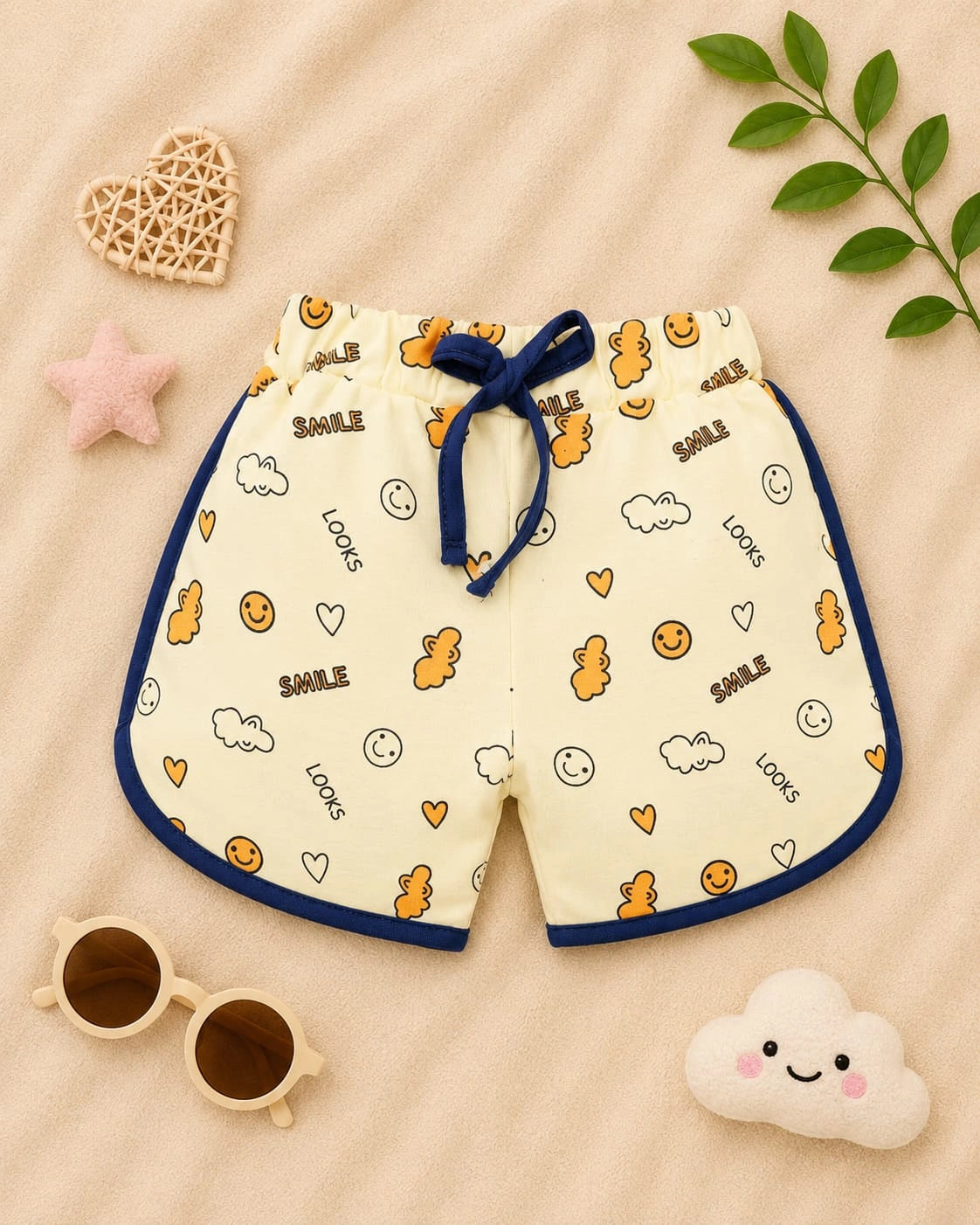 Fun Printed Cotton Shorts – Pack of 3