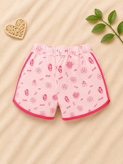 Fun Printed Cotton Shorts – Pack of 3