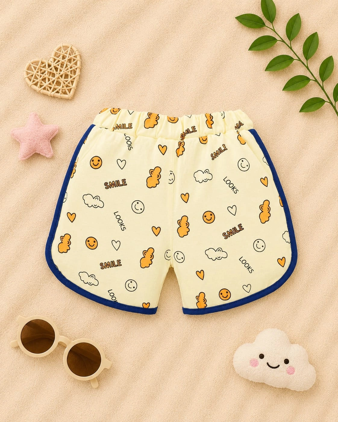 Fun Printed Cotton Shorts – Pack of 3