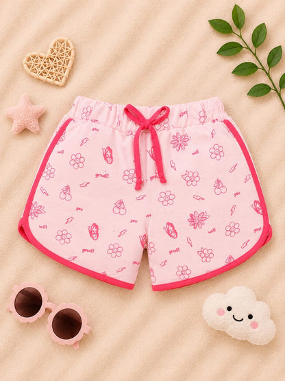 Fun Printed Cotton Shorts – Pack of 3