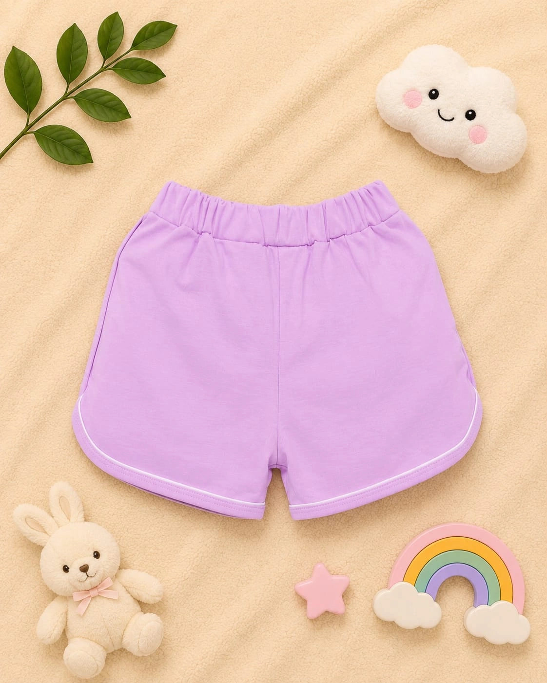 Playful Cotton Shorts – Pack of 3