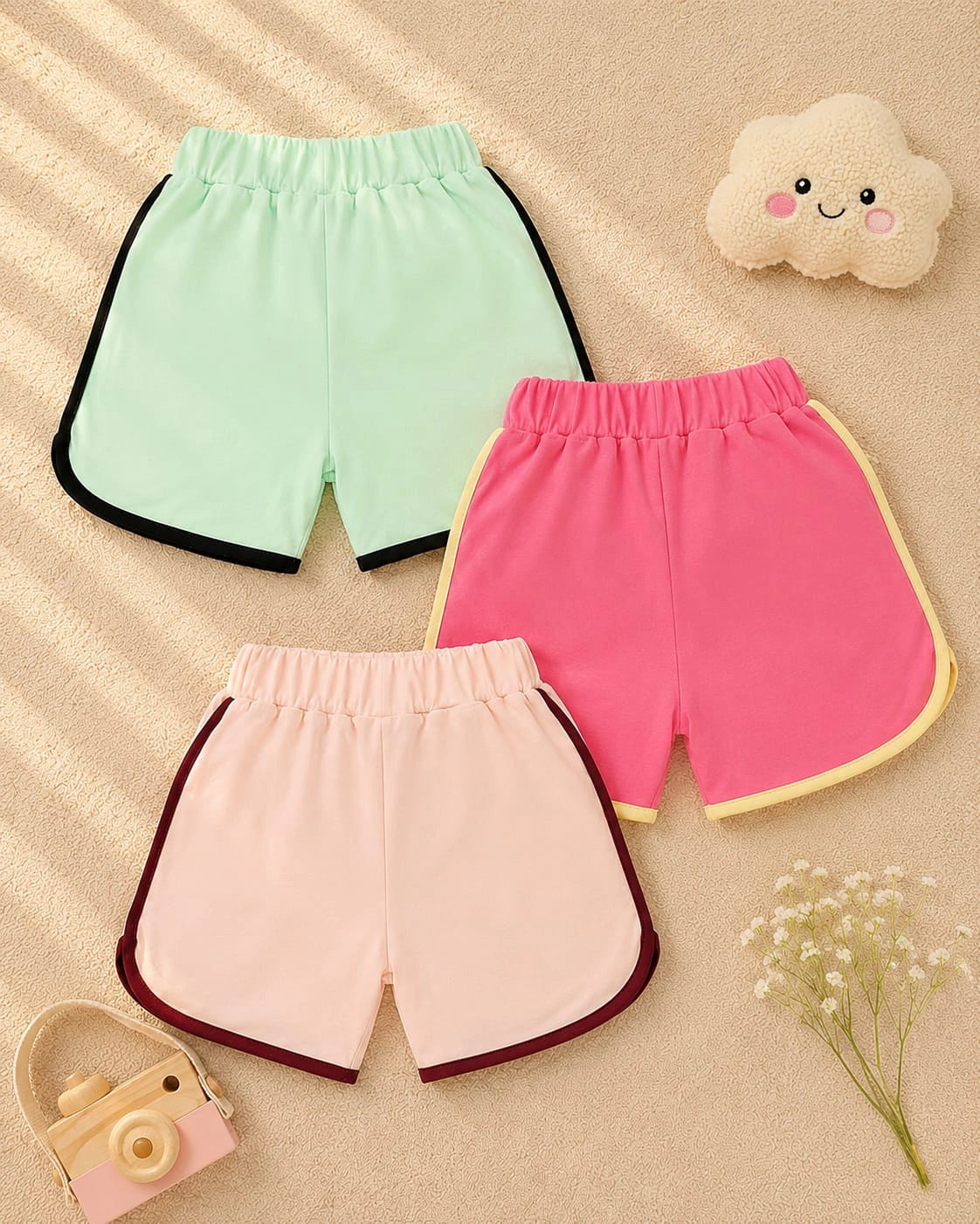 Simply Perfect Cotton Shorts – Pack of 3