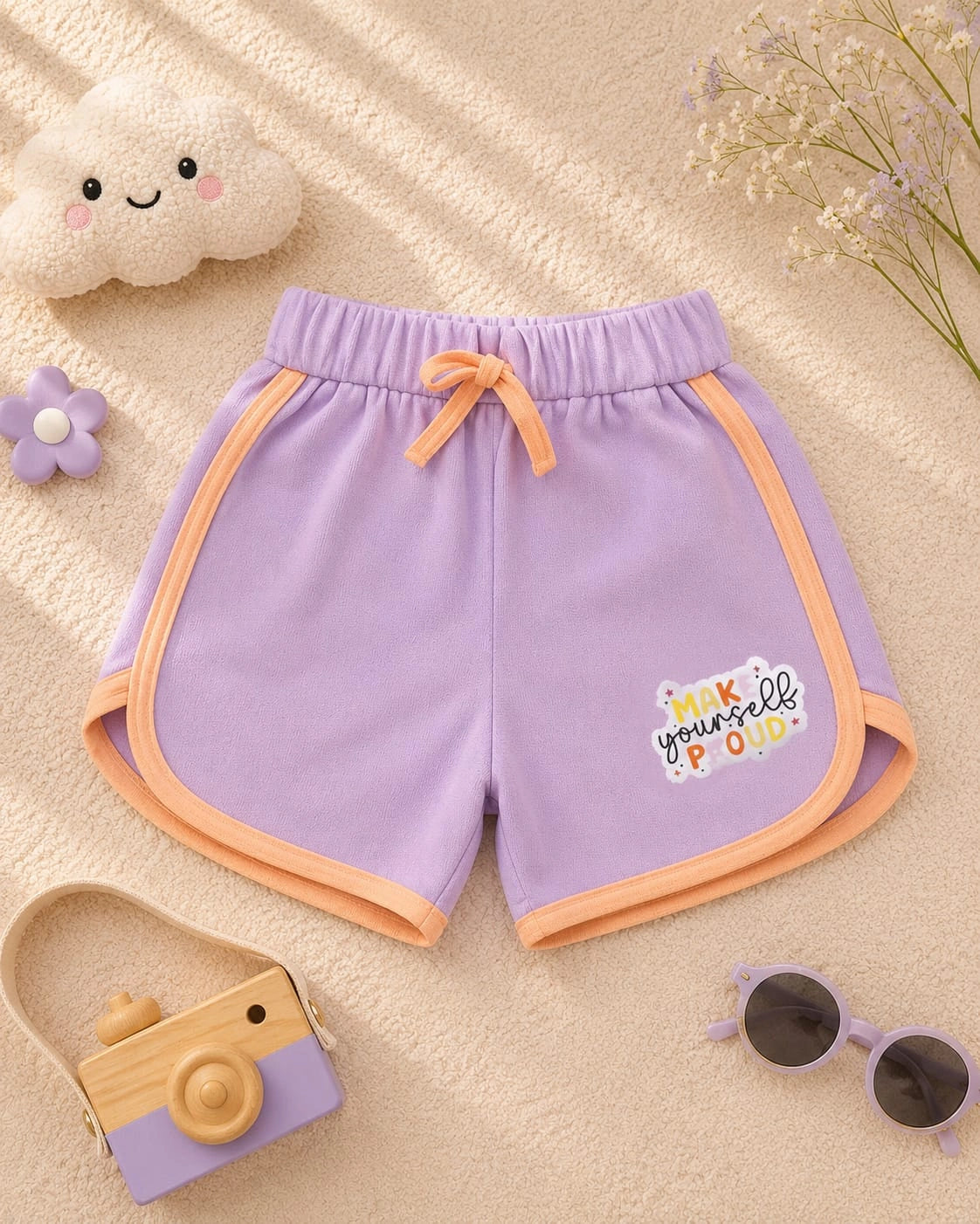 Happy & Playful Cotton Shorts – Pack of 3