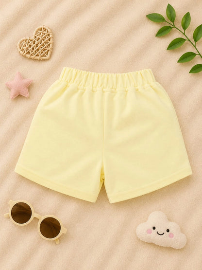 Cool & Cute Pastel Cotton Shorts – Pack of 3