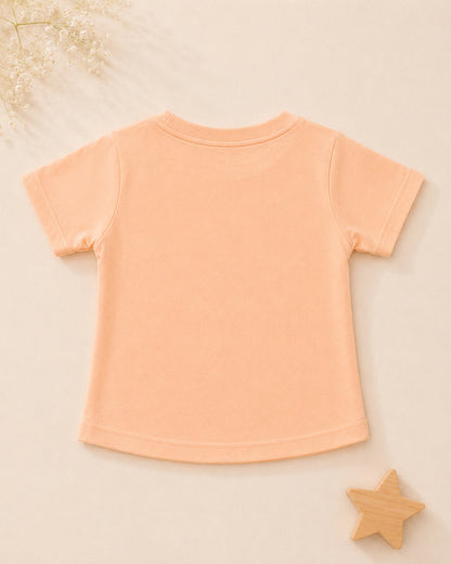 Happiness Floral Yellow Cotton T-Shirt